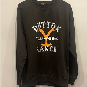 Yellowstone Black Sweatshirt unisex not worn
